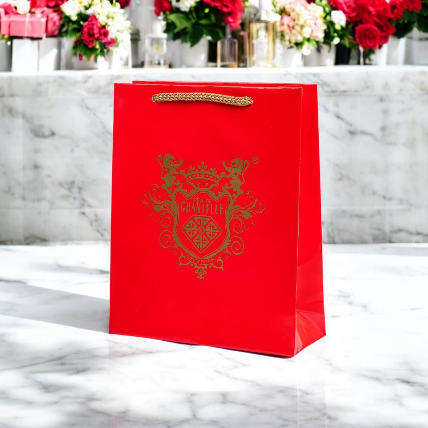 Gift Bag - Red with logo