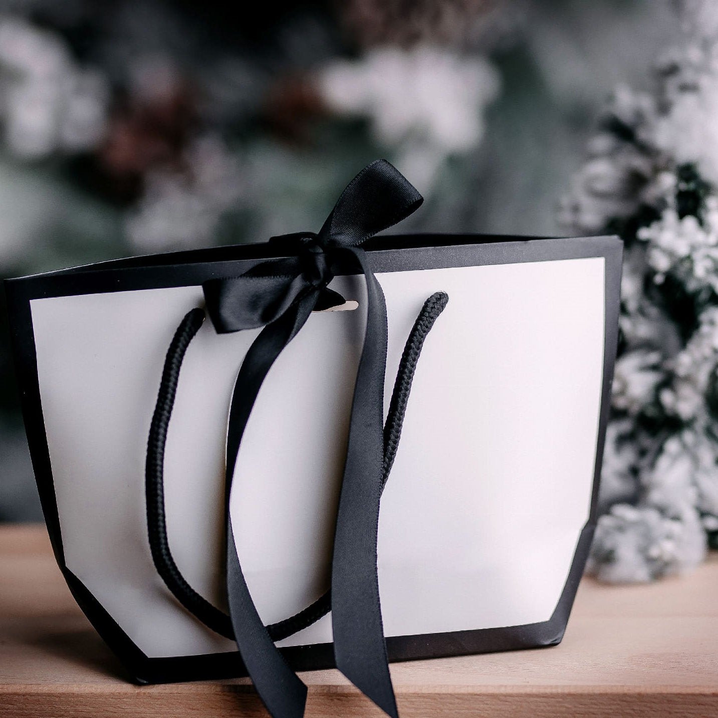 Gift Bag - Elegant white