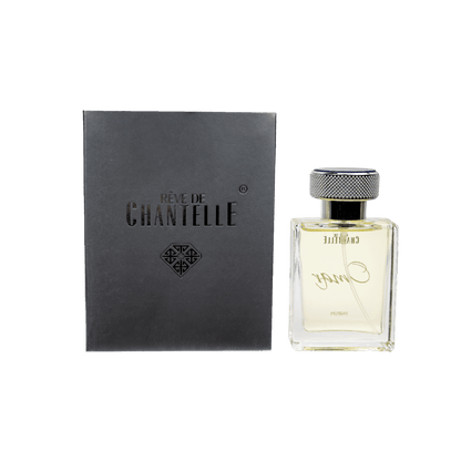 Omar perfume - bottle and box (back view)