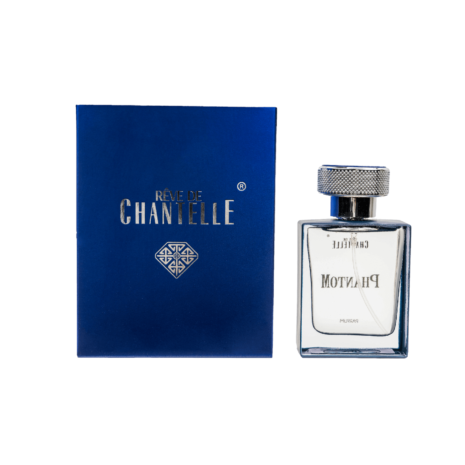 Phantom perfume by Reve de Chantelle- original box and bottle (back)