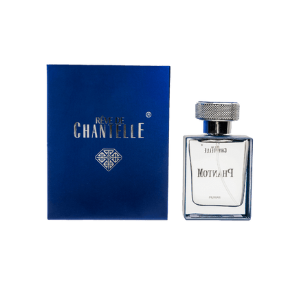 Phantom perfume by Reve de Chantelle- original box and bottle (back)