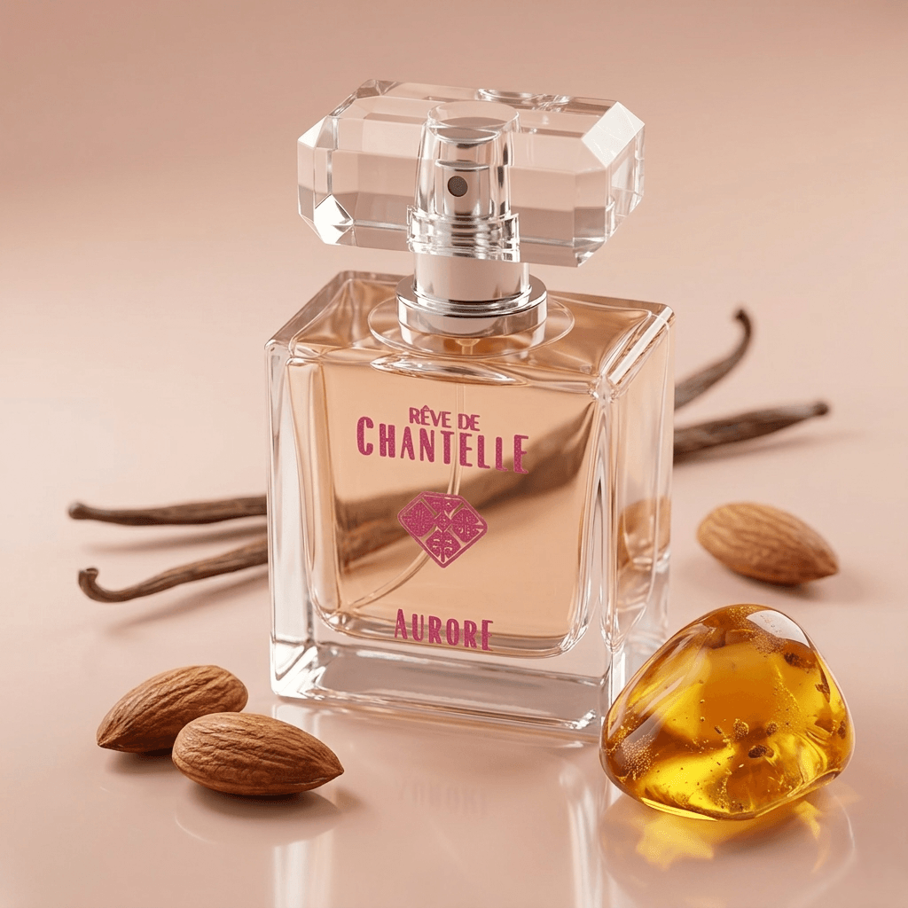 Aurore perfume with vanilla, almonds and amber