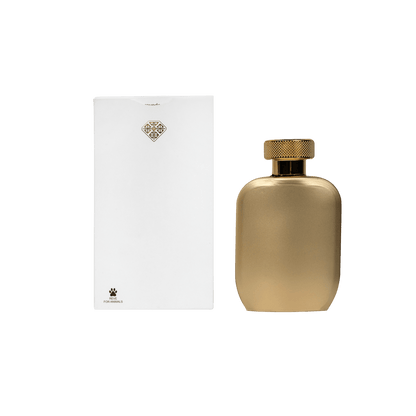 Caspian perfume- bottle and box (back view)