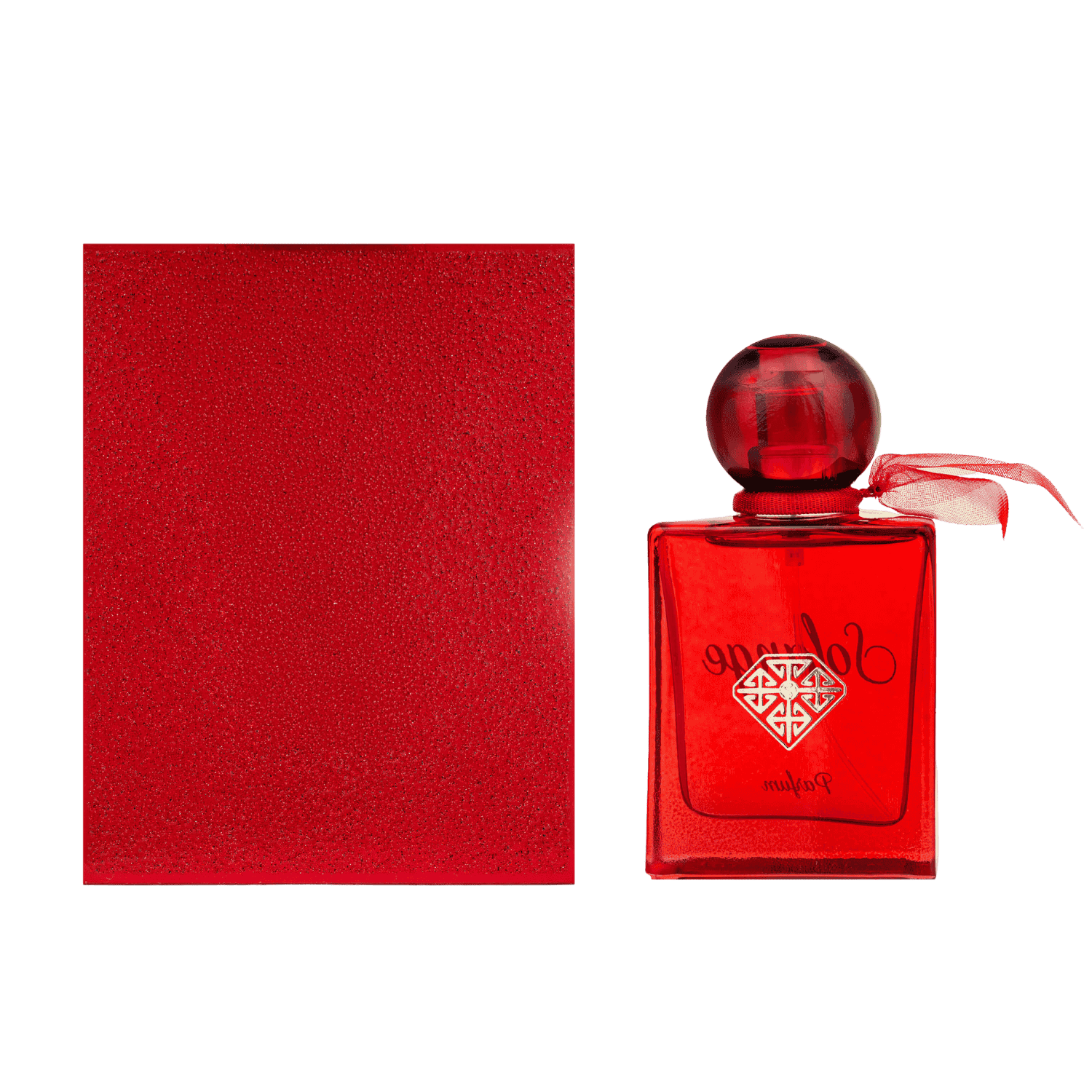 Solange perfume - bottle and box (back view)